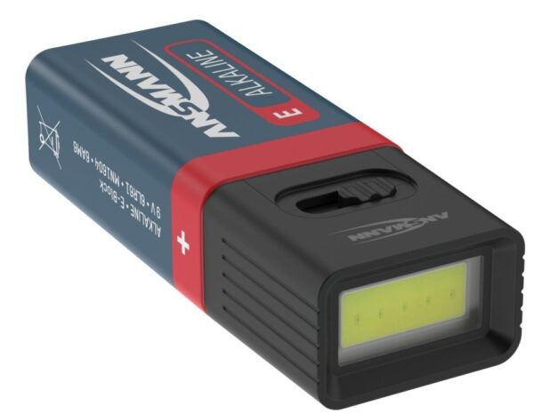 MINI LED ZAKLAMPMODULE INCL 9V BATTERIJ