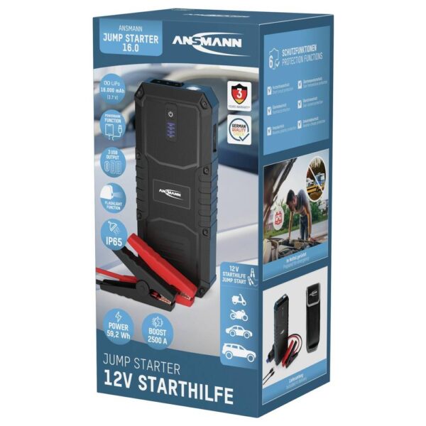 ANSMANN JUMPSTARTER 16.0 - Afbeelding 3