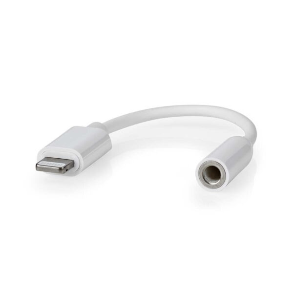 Nedis Apple Lightning 8-Pins | 3,5 mm female jack adapterkabel 10cm