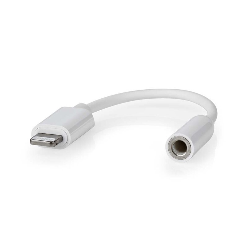 Product thumbnail Nedis Apple Lightning 8-Pins | 3,5 mm female jack adapterkabel 10cm