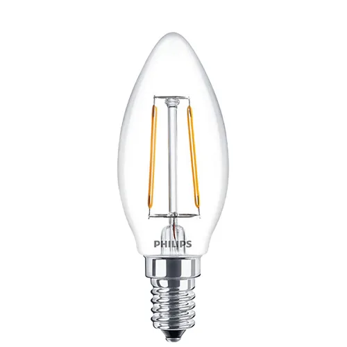 Product thumbnail Philips CorePro LED-kaars helder 2W E14