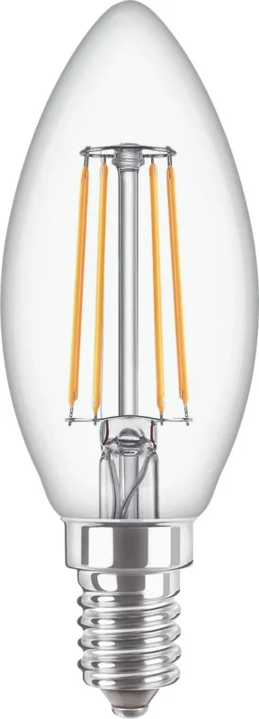 Product thumbnail Philips CorePro LED-kaars helder 4.3W E14