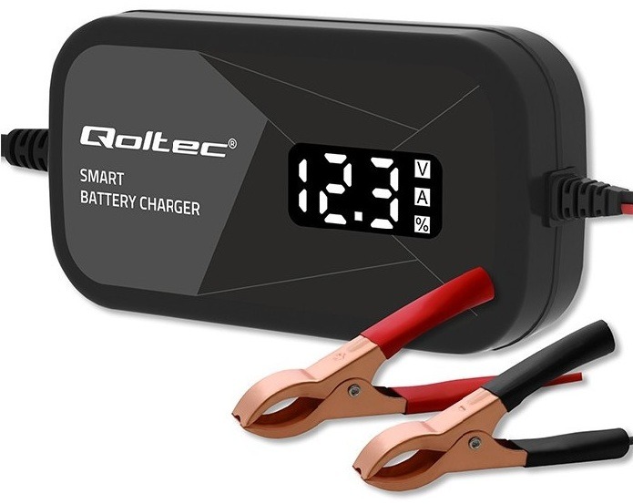 Product thumbnail Qoltec Smart Acculader voor agm / gel / loodaccu's