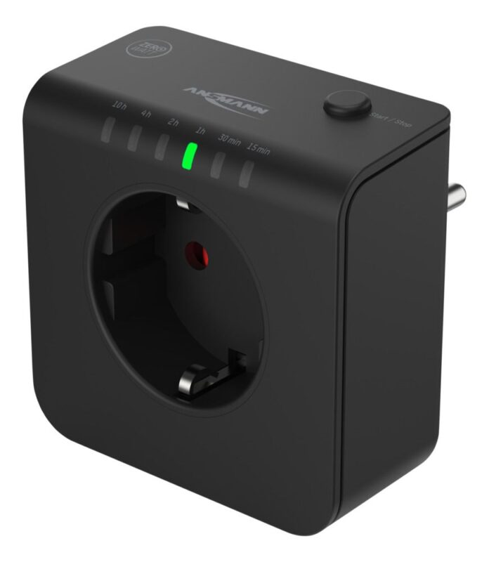 Product thumbnail ANSMANN AES1.4 TIMER STEKKER ZWART