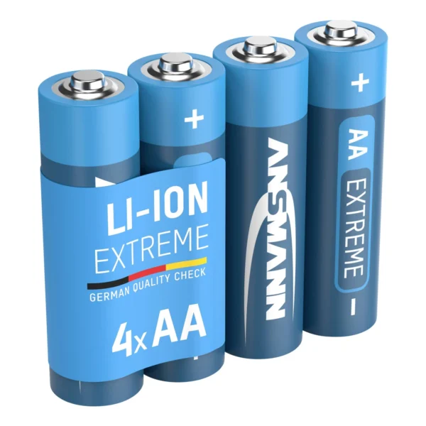 ANSMANN LITHIUM BATTERIJ PENLITE / AA / LR6 4 STUKS - Afbeelding 2