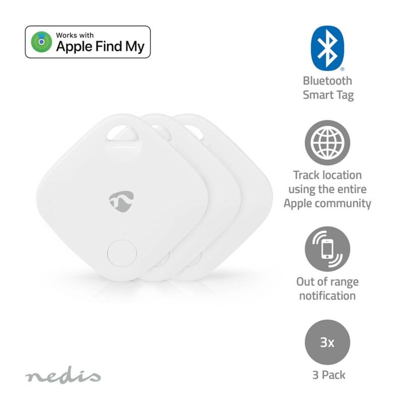 Product thumbnail Keyfinder | Geschikt voor: Apple Find My App | Bluetooth 3 Stuks