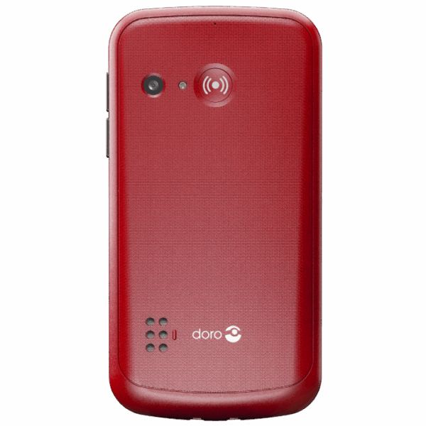 Doro 1880 4G telefoon rood inclusief bureaulader - Afbeelding 3
