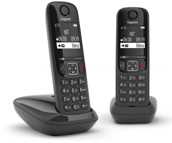 Gigaset AS690 draadloze duo DECT Zwart - Afbeelding 3