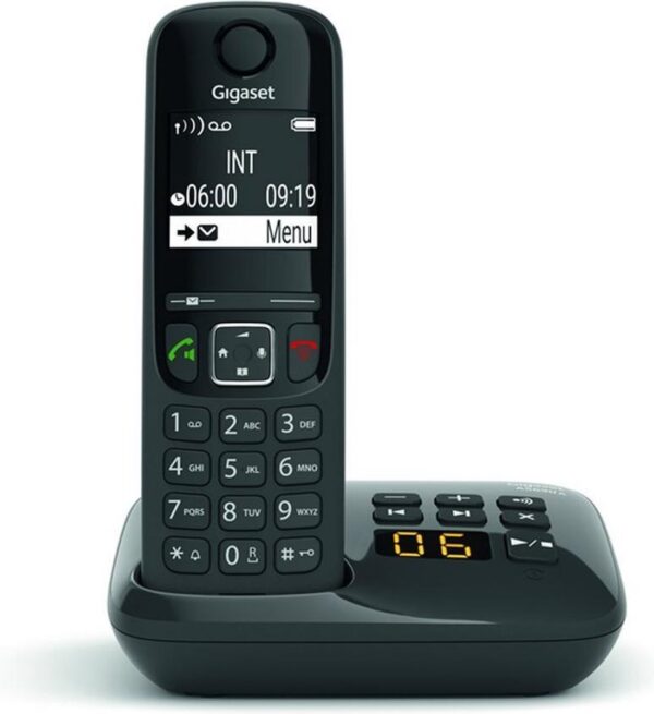 Gigaset AS690A draadloze DECT Zwart met antwoordapparaat