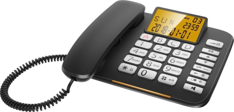 Product thumbnail Gigaset DL580 Vaste Telefoon Met Display (Zwart)