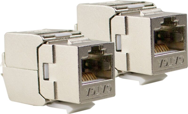 Product thumbnail Hirschmann | Keystone | CAT6A | RJ45 Female | S/FTP | Metaal