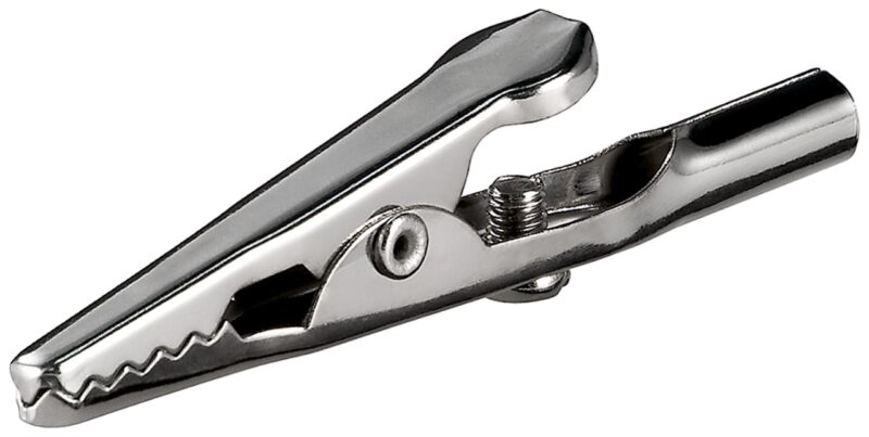 Product thumbnail KROKODILLENKLEM METAAL 4mm MET SCHROEF