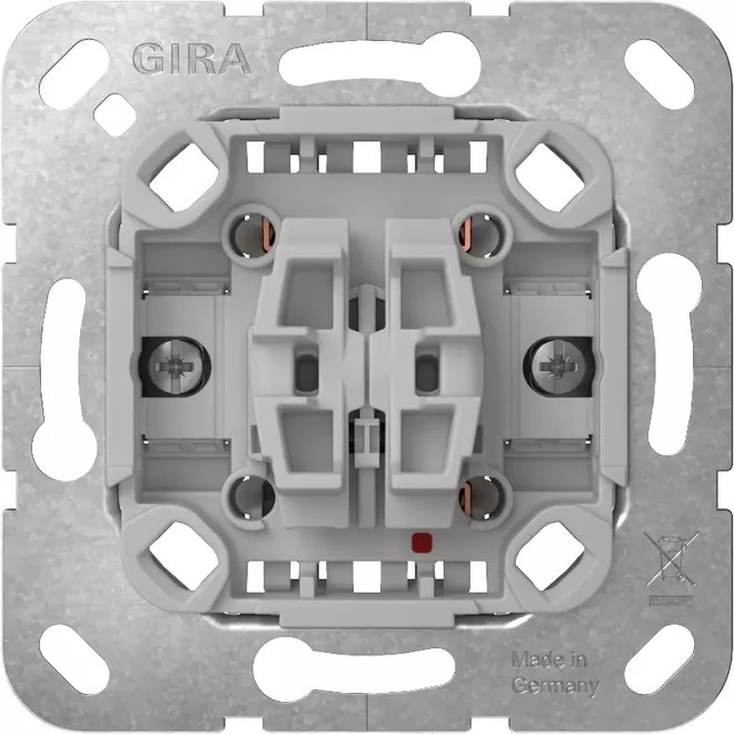 Product thumbnail Gira Serieschakelaar inbouw basis nieuw model