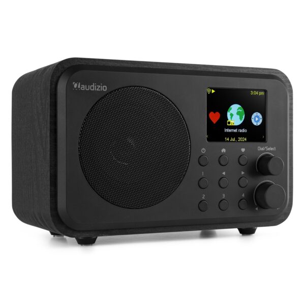 VICENZA WIFI INTERNET RADIO MET ACCU | ZWART