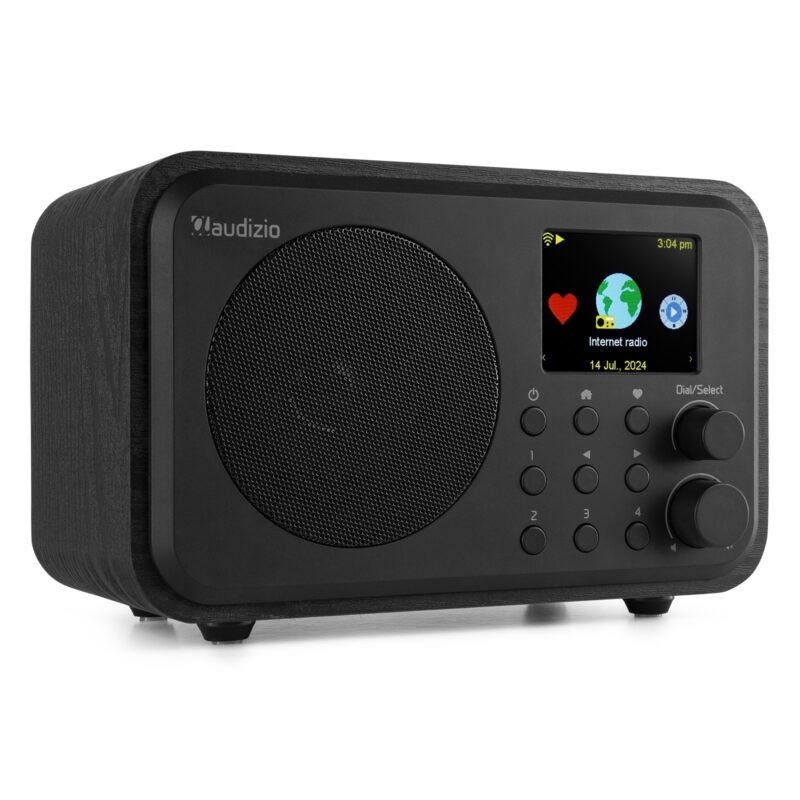 Product thumbnail VICENZA WIFI INTERNET RADIO MET ACCU | ZWART