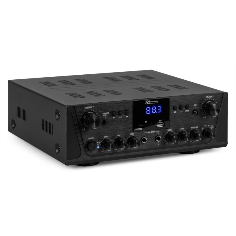 Product thumbnail PV220BT 2-ZONE AUDIO AMPLIFIER SYSTEM 100W