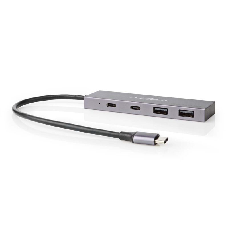 Product thumbnail Nedis USB-Hub | USB-C™ 3.2 | 2X USB-C 2X USB-A | 10 Gbps