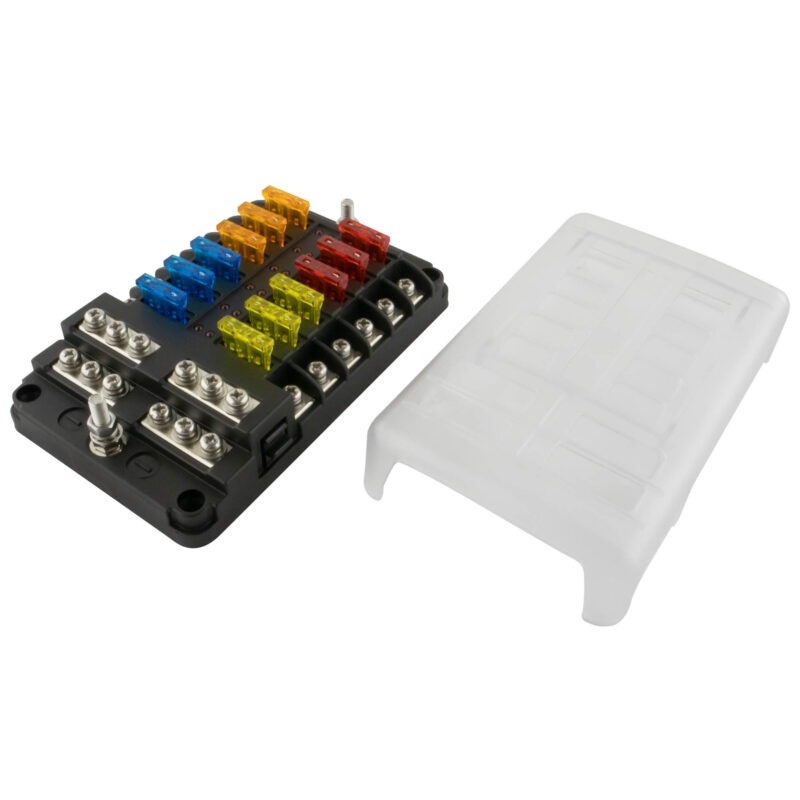 Product thumbnail Zekeringhouder voor 12 autozekeringen