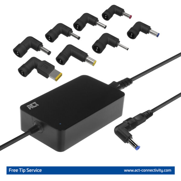 Compacte laptoplader 65W (voor laptops tot 15,6 inch)
