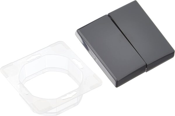 All-Weather IP44 antraciet bedieningstoets enkelvoudig - Afbeelding 3
