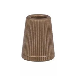 Steab schroefkap M10x1 goud t.b.v. trekontlasting