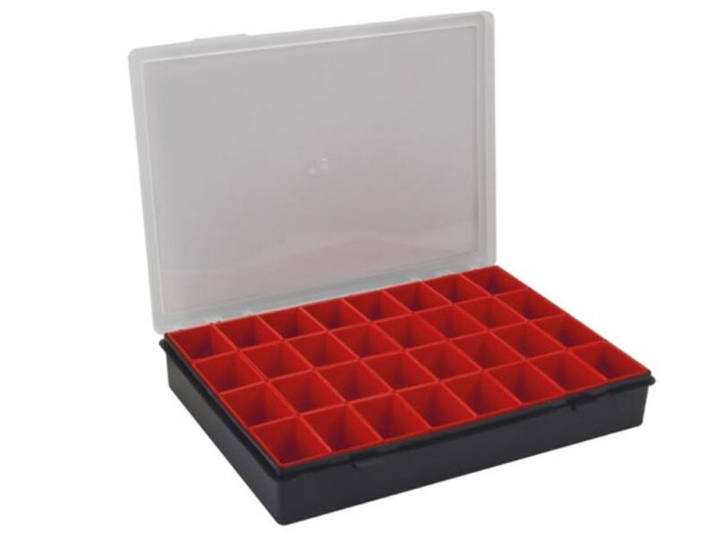 Product thumbnail TAYG SORTEERDOOS MET 32 UITNEEMBARE BAKJES KUNSTSTOF STAPELBAAR