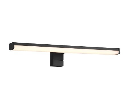 Product thumbnail TRIO LED SPIEGELLAMP ZWART IP44 'LINO' 3000K 7,4W