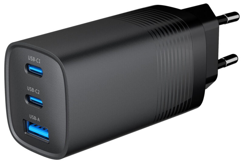 Product thumbnail GEMBIRD USB + 2x USB-C SNELLADER 67W ZWART