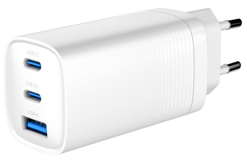 Product thumbnail GEMBIRD USB + 2x USB-C SNELLADER 67W WIT