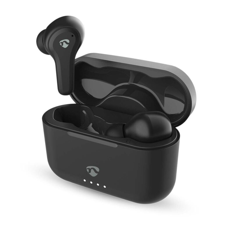 Product thumbnail Draadloze Oordopjes Fully Hybrid Noise Cancelling | Bluetooth | Charging case | Zwart