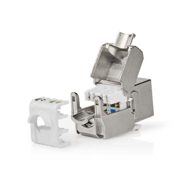 Keystone | CAT7 | RJ45 Female | U/UTP | Metaal - Afbeelding 4