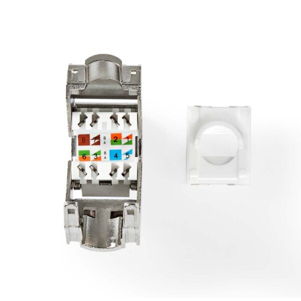 Keystone | CAT7 | RJ45 Female | U/UTP | Metaal - Afbeelding 3