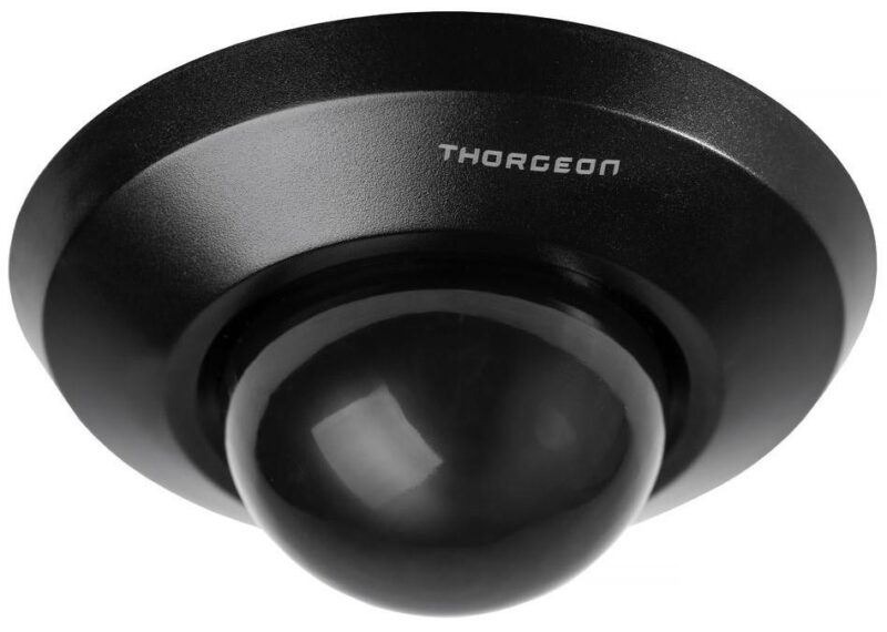 Product thumbnail Aanwezigheidsmelder PIR 360° Plafond – In/Opbouw | IP44 | Zwart | Thorgeon