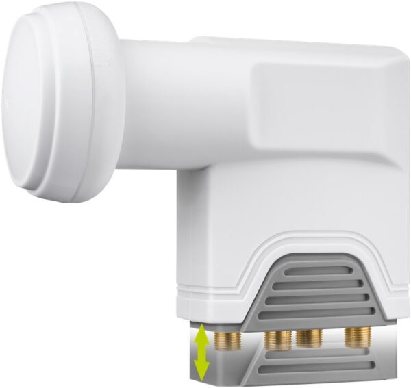 Universele Quattro LNB – (DVB-S2) voor Multiswitch-Systemen - Afbeelding 2