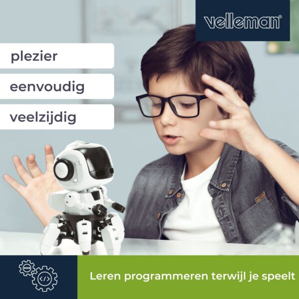 EDUCATIEVE BOUWKIT TOBBIE II MICROBIT ROBOT - Afbeelding 2