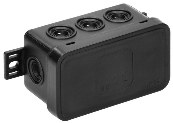 Kabeldoos Zwart 80x45x41mm IP54