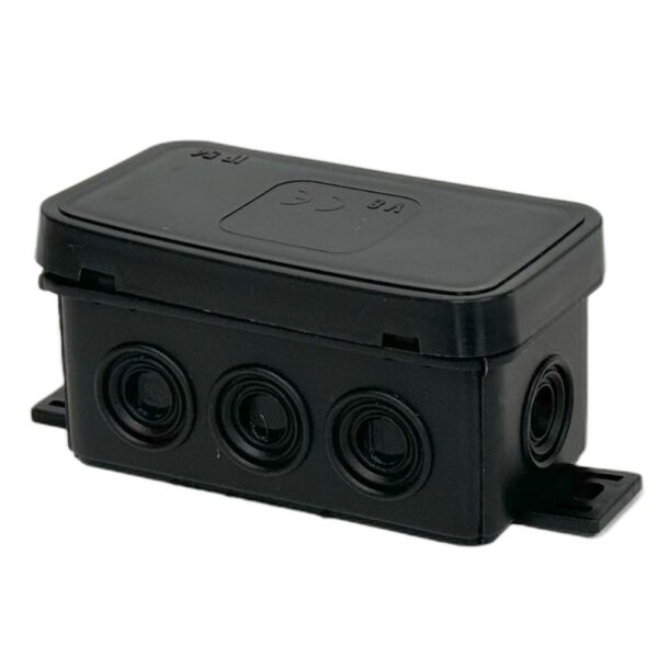 Kabeldoos Zwart 80x45x41mm IP54 - Afbeelding 2