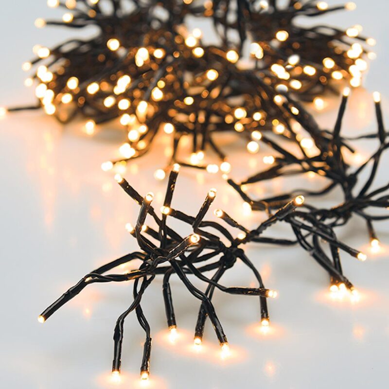 Product thumbnail LED BATTERIJ CLUSTERVERLICHTING 192 LED’s 140CM WARMWIT