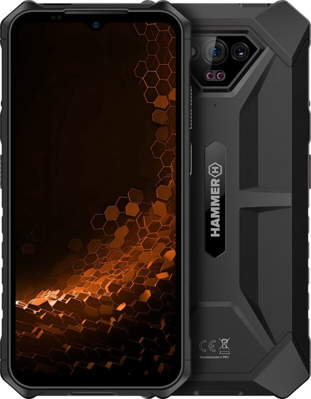 Product thumbnail HAMMER Iron V Rugged Smartphone IP68 | Zwart | 64GB