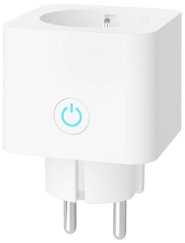 Product thumbnail SmartLife / Tuya Slimme Stekker | Wi-Fi | IP21 | Energiemeter | 3680 W | 1 Stuks