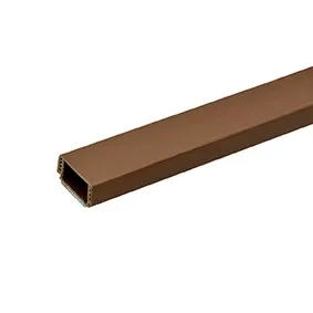 Product thumbnail Veltkamp plakgoot bruin 2 meter 10/15mm x 20mm