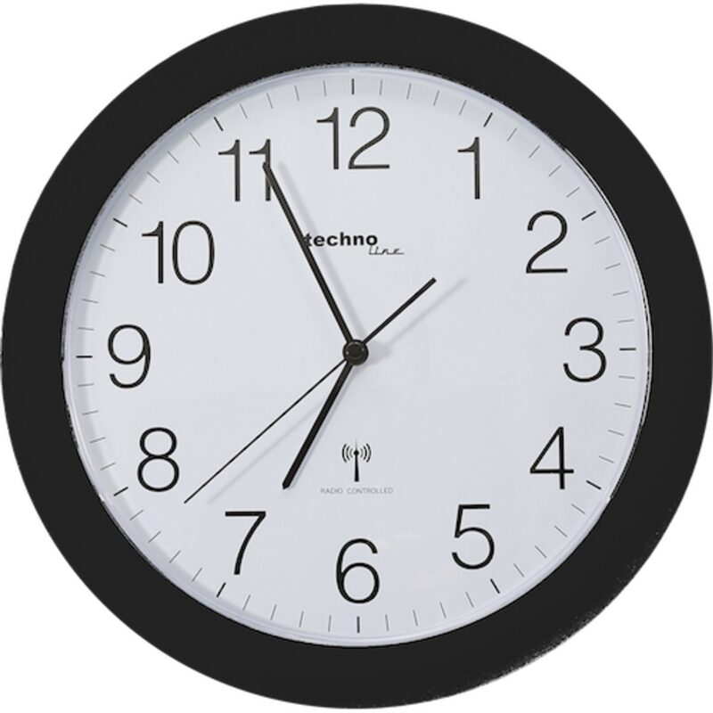 Product thumbnail TECHNOLINE WT 8000 DCF WANDKLOK 30CM ZWART