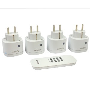 Product thumbnail CHACON AFSTANDSBEDIENING MET 4 ONTVANGERS 3000W