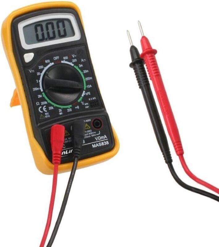 Product thumbnail INLINE DIGITALE MULTIMETER MAS838