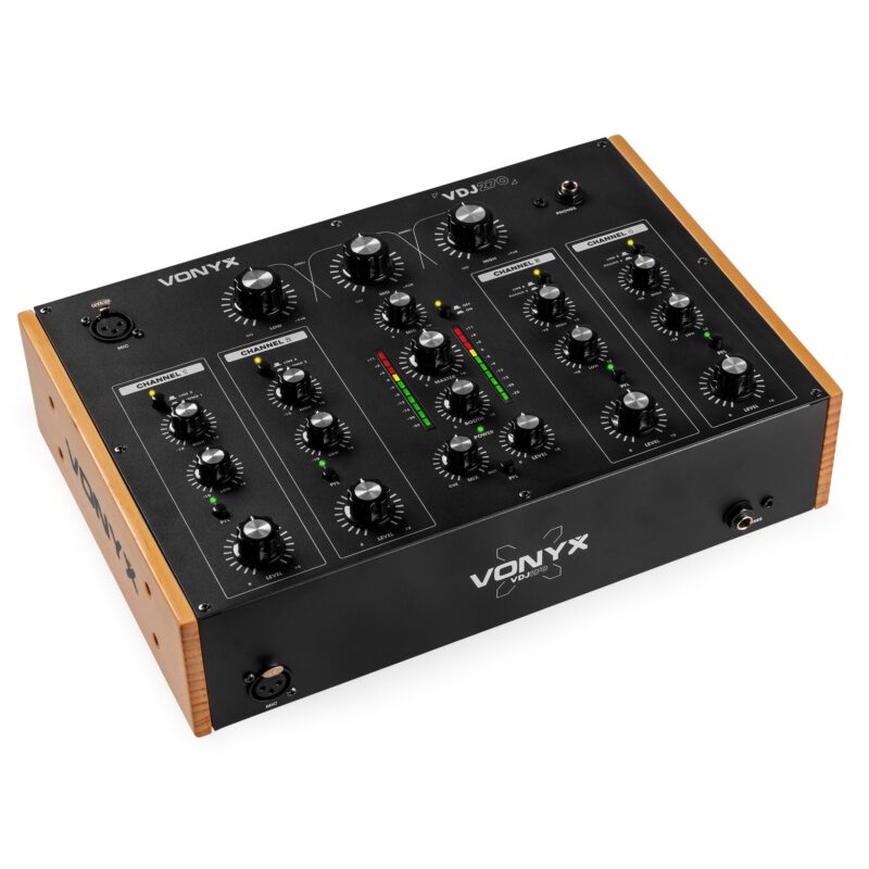 Product thumbnail VONYX VDJ270 4-CHANNEL DJ ROTARY MIXER