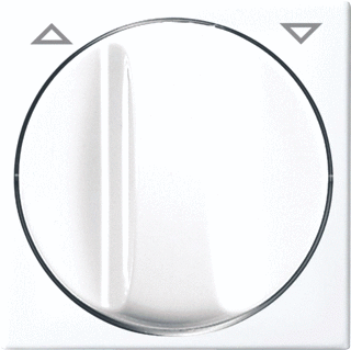 Product thumbnail Busch-Jaeger Bedieningstoets Jaloezie Balance SI Wit