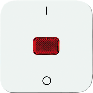 Product thumbnail Busch-Jaeger Schakelwip 1-voudig + venster I - O  Reflex SI Wit