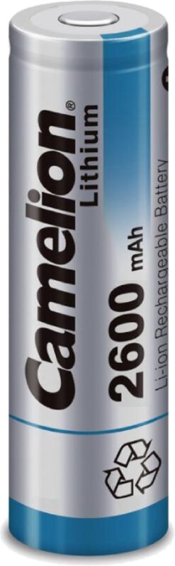 Product thumbnail CAMELION LI-ION 18650 3.7V 2600mAh OPLAADBAAR FLAT TOP