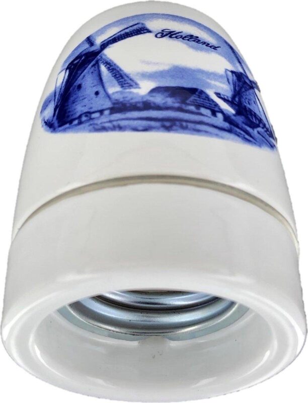 Product thumbnail Porceleinen fitting E27 Dutch Design