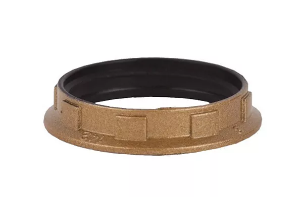 Product thumbnail Fittingring voor lamphouder E14 diameter 35mm hoogte 6mm goud / brons